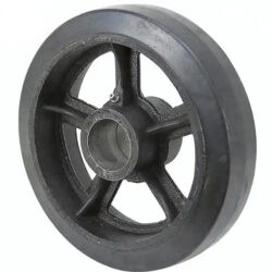 Wheel made by sand casting